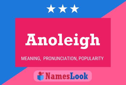 Póster del nombre Anoleigh