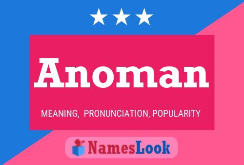 Póster del nombre Anoman