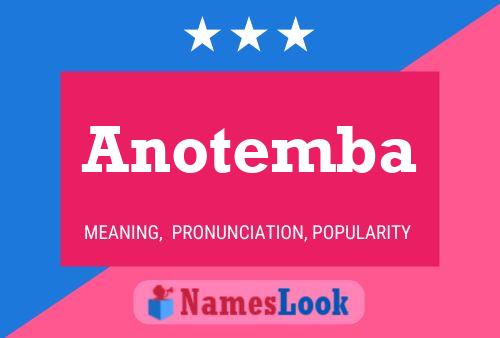 Póster del nombre Anotemba