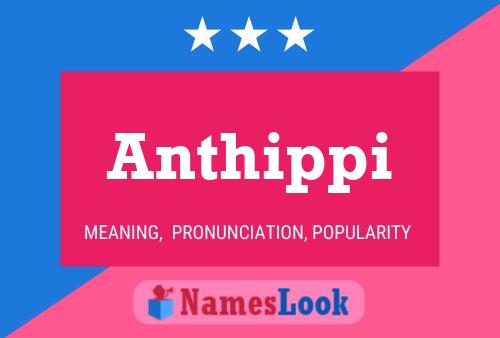 Póster del nombre Anthippi