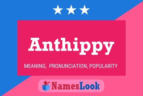 Póster del nombre Anthippy