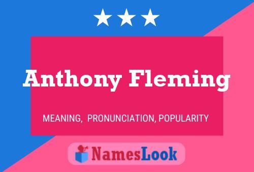 Póster del nombre Anthony Fleming