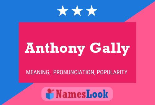 Póster del nombre Anthony Gally