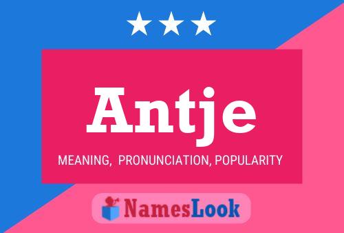 Póster del nombre Antje