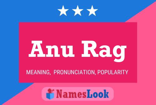 Póster del nombre Anu Rag