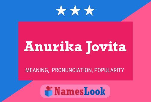 Póster del nombre Anurika Jovita