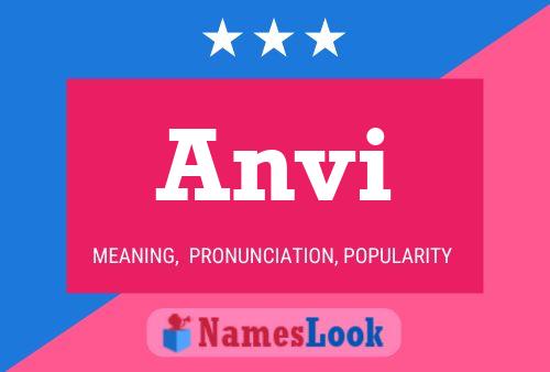 Póster del nombre Anvi