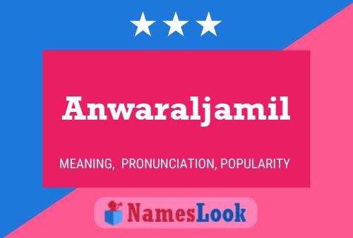 Póster del nombre Anwaraljamil