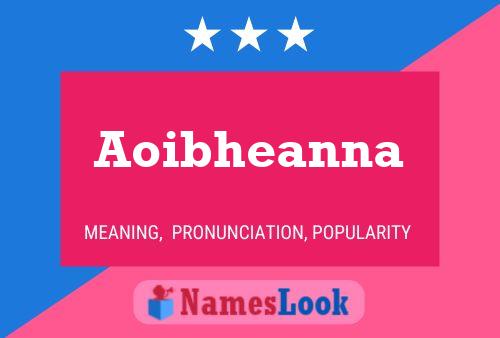 Póster del nombre Aoibheanna