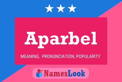 Póster del nombre Aparbel