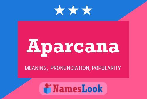 Póster del nombre Aparcana