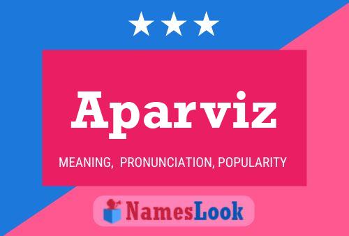 Póster del nombre Aparviz