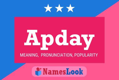 Póster del nombre Apday