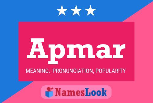 Póster del nombre Apmar