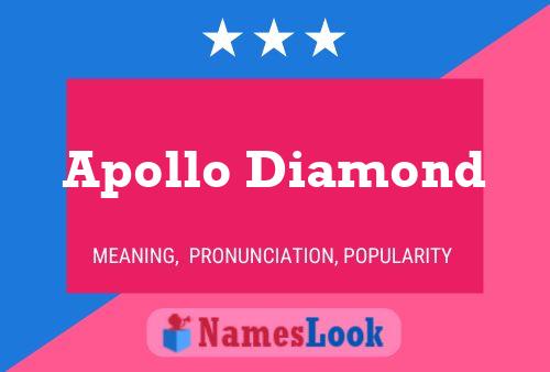 Póster del nombre Apollo Diamond