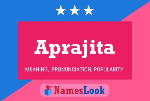 Póster del nombre Aprajita