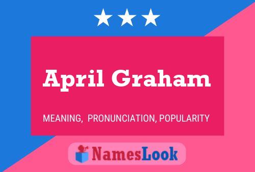 Póster del nombre April Graham