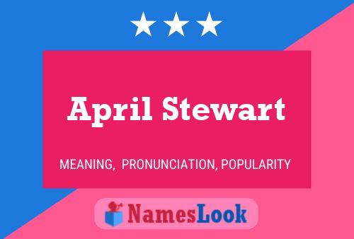 Póster del nombre April Stewart