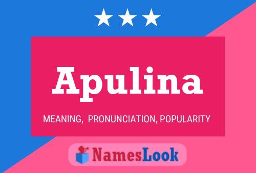 Póster del nombre Apulina