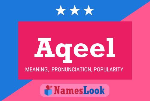 Póster del nombre Aqeel