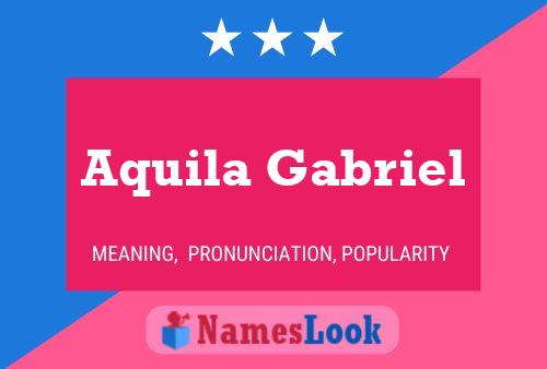 Póster del nombre Aquila Gabriel