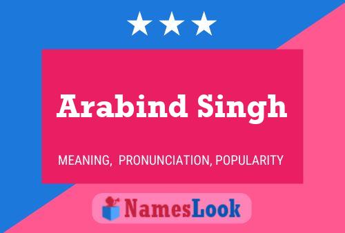 Póster del nombre Arabind Singh