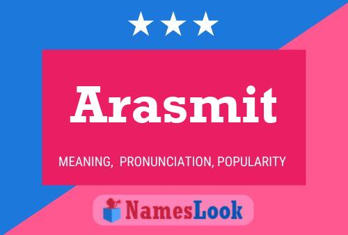 Póster del nombre Arasmit