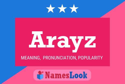 Póster del nombre Arayz