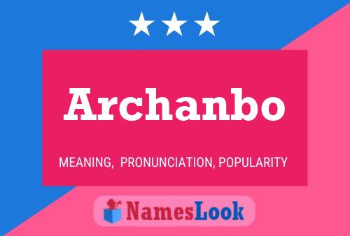 Póster del nombre Archanbo