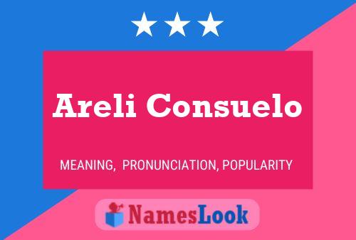 Póster del nombre Areli Consuelo