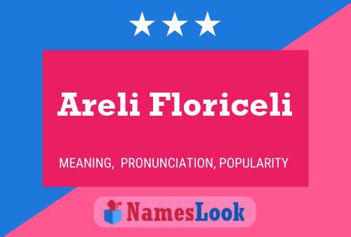 Póster del nombre Areli Floriceli