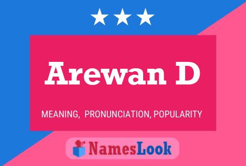 Póster del nombre Arewan D