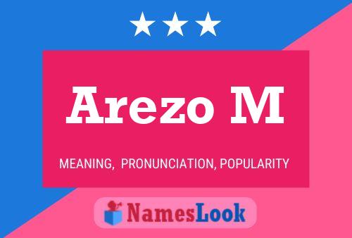 Póster del nombre Arezo M