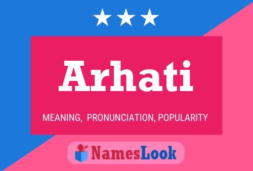 Póster del nombre Arhati