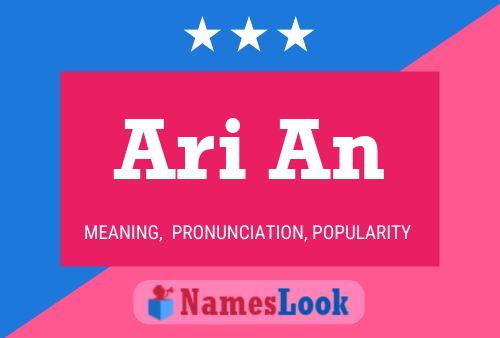 Póster del nombre Ari An