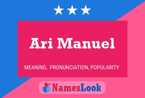 Póster del nombre Ari Manuel