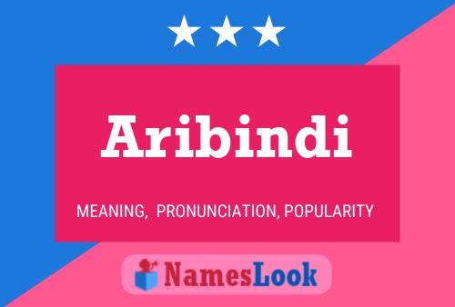 Póster del nombre Aribindi