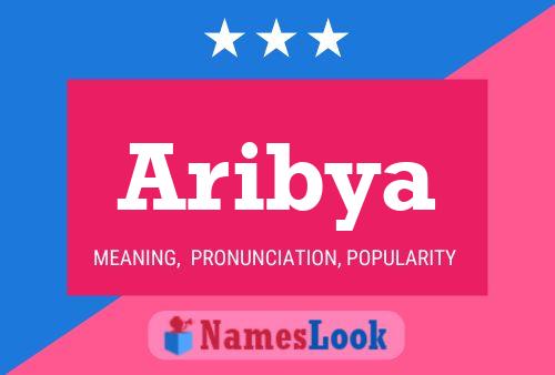 Póster del nombre Aribya