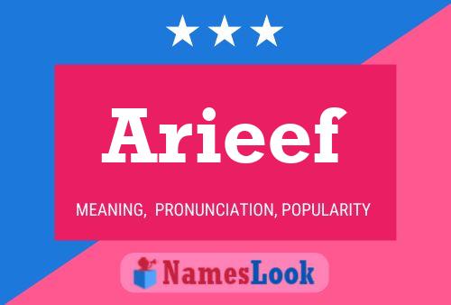 Póster del nombre Arieef