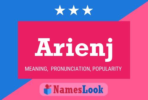 Póster del nombre Arienj