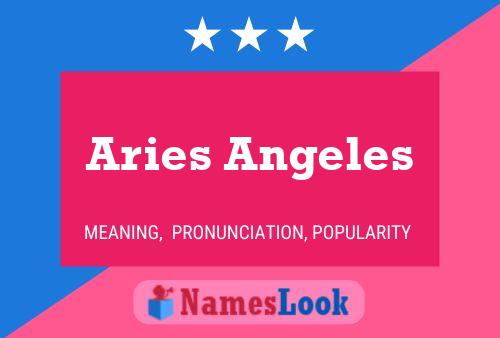 Póster del nombre Aries Angeles