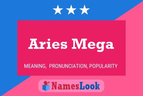 Póster del nombre Aries Mega