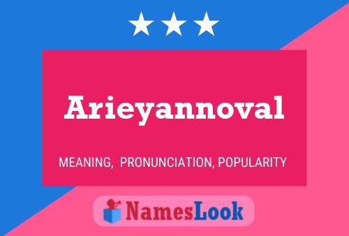 Póster del nombre Arieyannoval