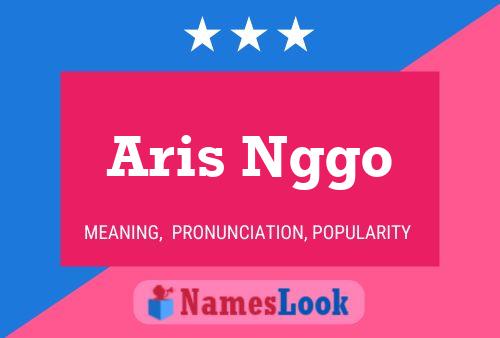 Póster del nombre Aris Nggo