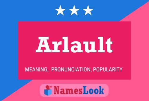 Póster del nombre Arlault