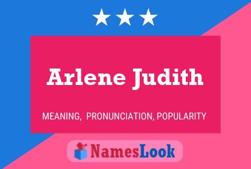 Póster del nombre Arlene Judith