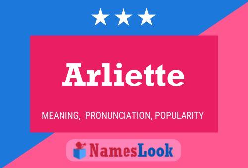 Póster del nombre Arliette