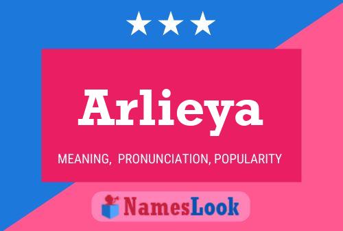 Póster del nombre Arlieya