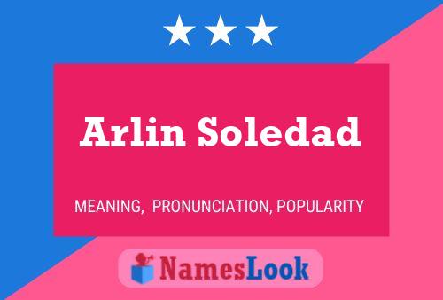 Póster del nombre Arlin Soledad