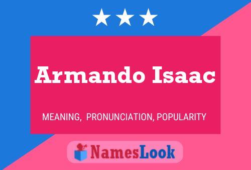 Póster del nombre Armando Isaac